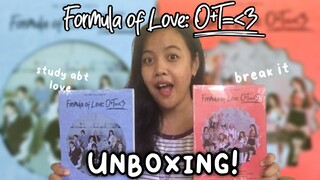 TWICE Formula of Love Album Unboxing Philippines (Break it & Study of Love Version)