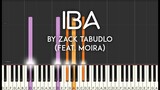 Iba by Zack Tabudlo feat. Moira synthesia piano tutorial | with lyrics | free sheet music