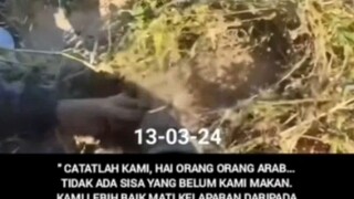 situasi Gaza saat ini beras bercampur tanah dan darah