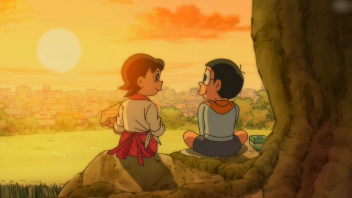 "Syal ini adalah hadiah Hari Ibu dari Nobita untukku!" 』