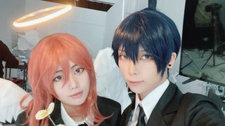 [VLOG][Chainsaw Man][Haakawa Autumn x Angel Demon] Chainsaw Man Comedian Seamless Switch[คอส]