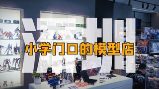 深圳小学门口的模型店，已经这么卷了？？【才不是玩具呢】