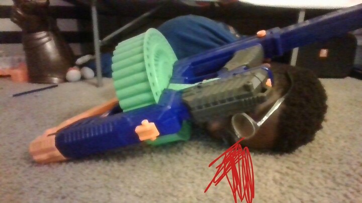 the scary game of bad blood GAME OVER!