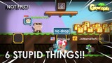 6 Stupid Things That Growtopians Ever Do (LMAO!!) | GROWTOPIA