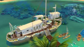 [The Sims Seven Seven] Freeze Motion Speed Construction | NOCC | Sapphire Coast Restaurant | The Sim