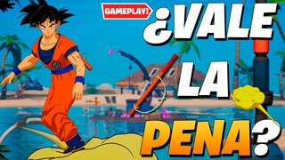 ¿VALE LA PENA COMPRAR LA SKIN DE GOKU? | Fortnite: Battle Royale (GAMEPLAY Y REVIEW)