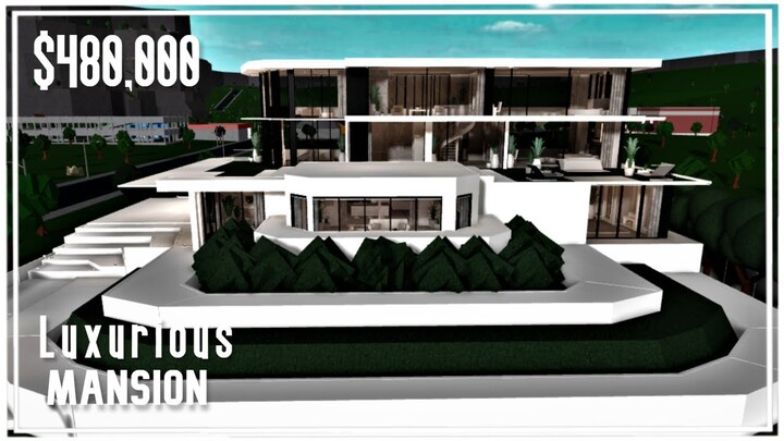 Luxurious Modern Mansion | Welcome To Bloxburg | Tour ( No Large Plot)