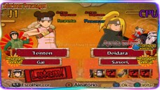 TENTEN KECIL VS DEIDARA - NARUTO ULTIMATE NINJA 6 ANDROID GAMEPLAY