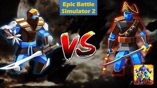 Epic Battle Simulator 2 | 120 PIRATES VS 120 NINJAS!