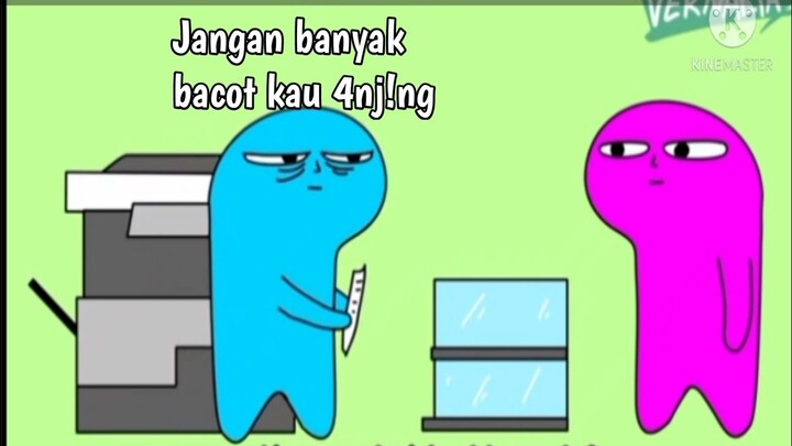 Diam lah kau || animasi terbaru || vernalta || video lucu