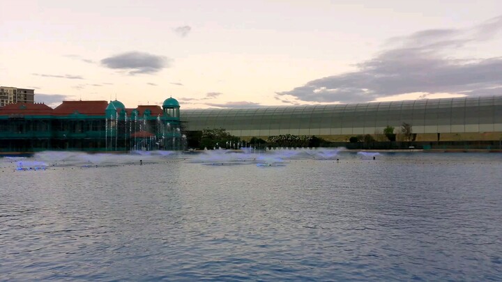Dancing fountain at Okada Manila
