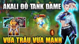 [LMHT Tốc Chiến] Akali Đồ Tank Dame Vừa Trâu Vừa Mạnh 1 Combo Bay Màu Team Bạn