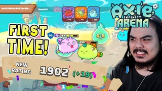 REACH 1900 MMR WITH BRP LINE UP? | Axie Infinity (Tagalog) #67