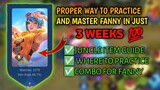 BEST WAY TO LEARN FANNY IN JUST 3 WEEKS | Fanny Tutorial | MLBB