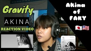 AKINA (FAKY) - Gravity REACTION by Jei