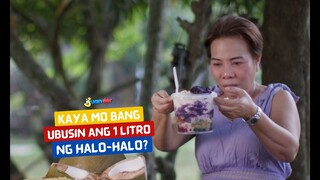Kaya mo bang ubusin ang 1 litro ng halo-halo? | I Juander