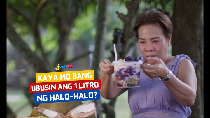 Kaya mo bang ubusin ang 1 litro ng halo-halo? | I Juander