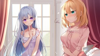 Heroine: If you don't like such a beautiful fiancée, just give her to me, your sister.