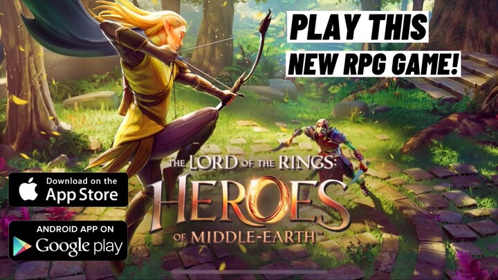 New Game! LOTR: Heroes of Middle-Earth Gameplay iOS Android