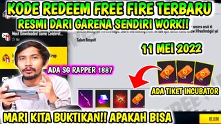 KODE REDEEM FREE FIRE TERBARU 12 MEI 2022 HARI INI
