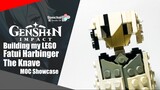Preview my LEGO Fatui Harbinger Arlecchino Chibi | Somchai Ud