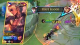 GUSION FIRST BLOOD TRICK!! HOW TO GET FIRST BLOOD EVERY GAME?!