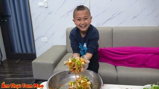 Gỏi Tôm Biển Đẳng Cấp - Tự Tay Mao Đệ Đệ Chế Biến Món Gỏi Tôm Đến Mao Ca Cũng Phải Tấm Tắc Khen Ngon