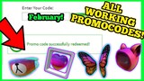 Roblox Promo Codes 2020 February *Working*