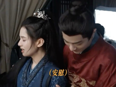 片场花絮！！！藏海安慰香暗荼，女王身死，暗荼崩溃，久久无法平静！！！