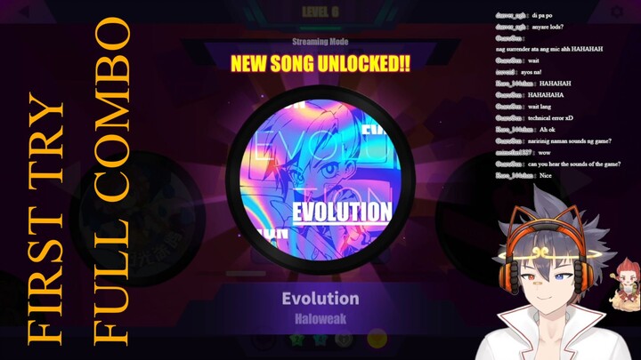 Evolution by Haloweak Full Combo First Try - Easy - Muse Dash