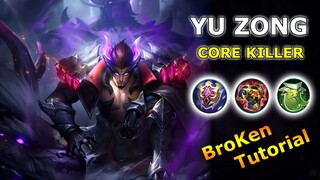YUZHONG THE BEST CORE HUNTER | YU ZHONG TUTORIAL | MOBILE LEGENDS