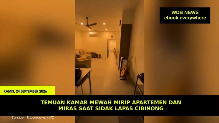 Temuan Kamar Mewah Mirip Apartemen dan Miras saat Sidak Lapas Cibinong