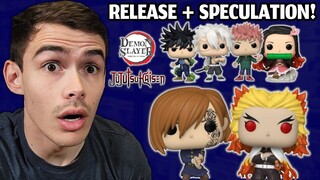 Funko News: Demon Slayer + Jujutsu Kaisen Release Updates | Nobara Funko Shop, Rengoku, Saenmi