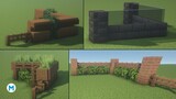 Minecraft | 15 Simple Fence Designs