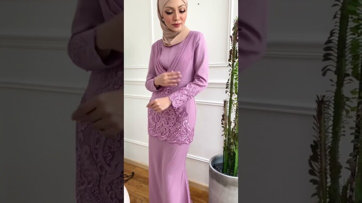 BAJU RAYA 2024 CALEESYA DRAPE KURUNG