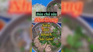 Bún chả sứa Nha Trang siêu đắt khách tại Sài Gòn