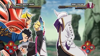 NARUTO BARYON, BORUSHIKI & KAWAKI VS ISSHIKI OTSUTSUKI | Naruto Storm 4 MOD