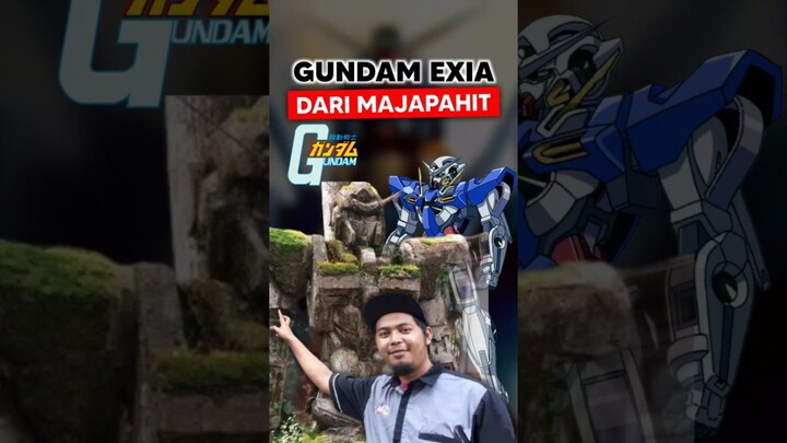 Patung Gundam Exia Berlumut Di Jawa Tengah Jadi Viral