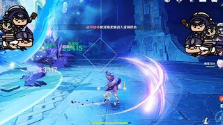 The official is coming in a hurry! A sliding tackle!