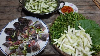 CHÁO BẦU CÁ LÓC ĐỒNG - Bin Đen Miền Tây # 304