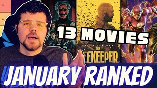 January 2024 Movies RANKED (Tier List)