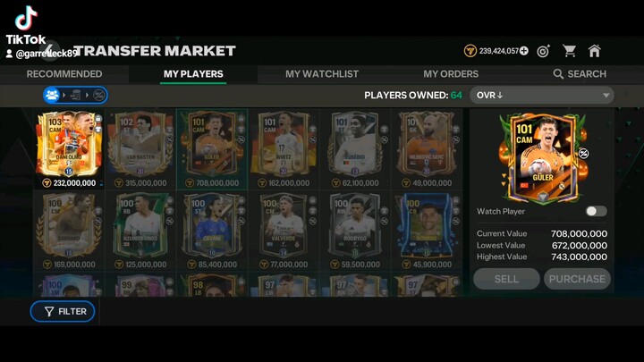 look at all my cool player