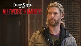 Doctor Strange Meets Triple H Thor Variant in Doctor Strange 2 in the Multiverse of Madness