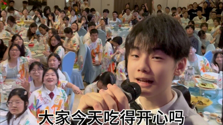 Treating Gaokao candidates to a meal? Zhang Dian is all about authenticity!