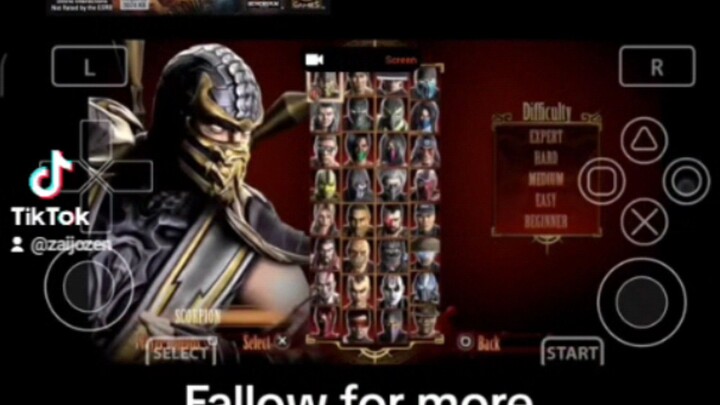 MORTAL KOMBAT OFFLINE ALL CHARACTERS