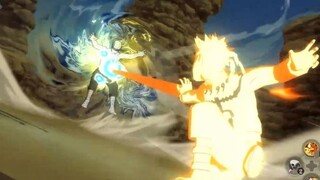 Naruto Uzumaki [Chakra Cửu Vĩ] Trình diễn tất cả các kỹ năng của cơn bão tối thượng, và tất cả những