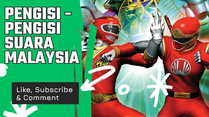 Pengalih - Pengalih Suara Malaysia: Ninpuu Sentai Hurricaneger vs. Gaoranger