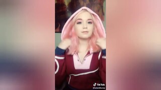 Sakura Haruno from Naruto  cosplay tik tok