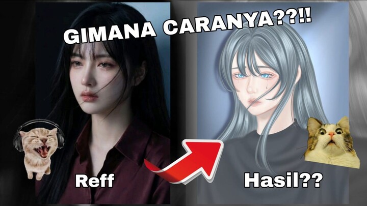 EMOSI NYA KELIHATAN TIDAK?? || SPEEDPAINT SEMI REALISM ART LAGII