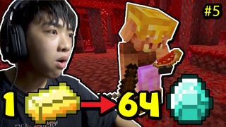 Con Heo Này Cho Kim Cương không?? | Channy Minecraft #5